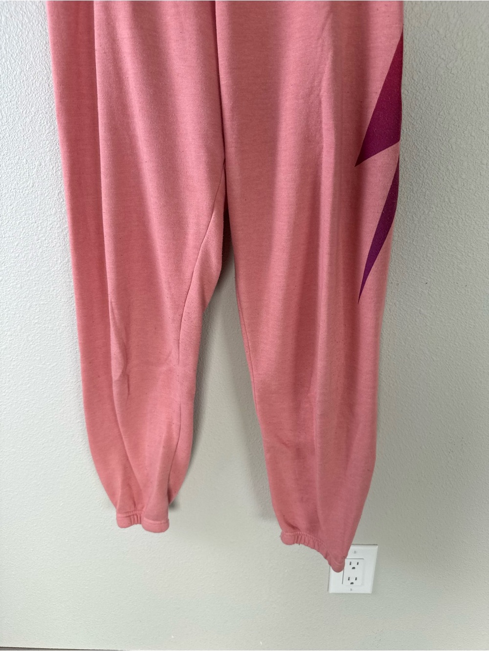 Aviator Nation Bolt Fade Sweatpants Pants Petal/Pink Purple Casual Women’s Small - Picture 7 of 13